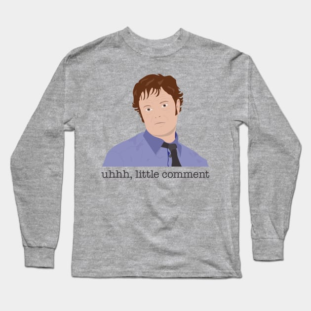 Dwight Impersonating Jim Long Sleeve T-Shirt by Brianers